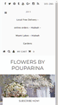 Mobile Screenshot of flowersbypouparina.com